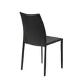 thumbnail image 5 of Set of Two Premium All Black Stacking Dining Chairs, 5 of 7
