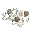 thumbnail image 4 of Maela Contemporary Abstract Plate Metal Wall Art, 4 of 6