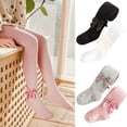 thumbnail image 6 of Kid Baby Toddler Cotton Warm Pantyhose Stockings Baby Tights Candy Color Tight BLACK M(4-6 YEARS OLD), 6 of 8