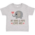 thumbnail image 3 of Inktastic My Nana and Papa Love Me Boys or Girls Toddler T-Shirt, 3 of 5
