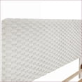 thumbnail image 3 of Bedroom Set 2-Piece Queen Plush 3D Upholstered White Dove with Nightstand | Fabric,Upholstered | Standard Beds, 3 of 14