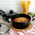 thumbnail image 7 of Oster Connelly 7 Piece Textured Nonstick Aluminum Cookware Set in Black, 7 of 7