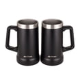 thumbnail image 1 of Tarros Cerveceros HIKEO de Acero Inoxidable 2 Piezas 730 ml, 1 of 9
