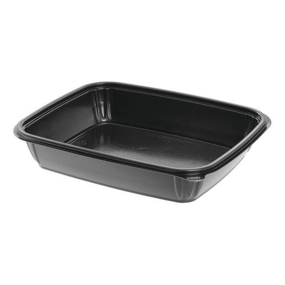 DyGTyX 4542080/M1280 Black -Meal 80 Oz Tray - 100 / CS