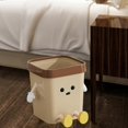 thumbnail image 3 of Creative Trash Can Open Top Waste Basket Funny Multifunctional Household Compost Bucket Cute Garbage Bin for Living Room Dorm, 3 of 5