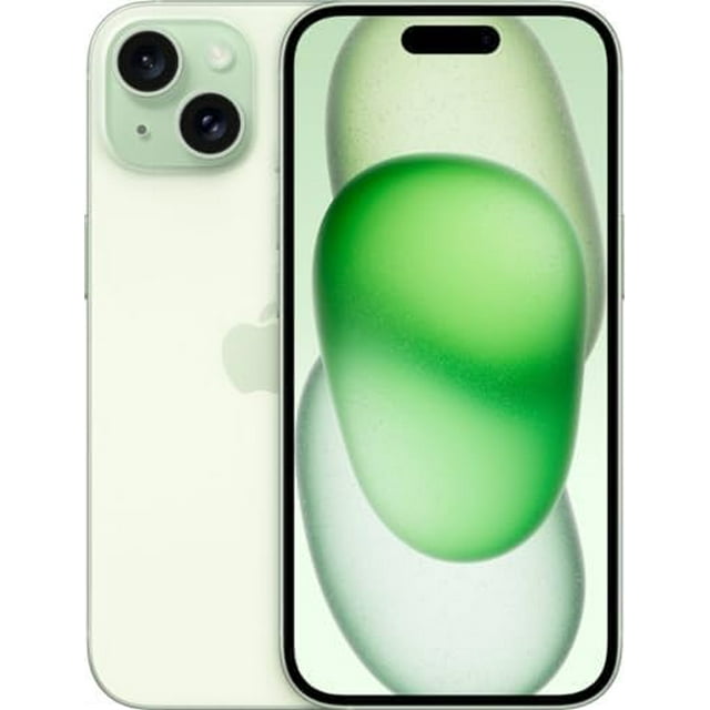 Restored Apple iPhone 15 Plus 256GB Green 6.7" Super Retina XDR Display, A16 Bionic Chip - Open Box