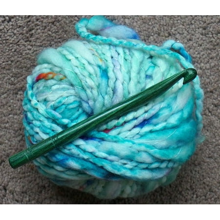 Canvas Print Crochet Handmade Yarn Variegated Bulky Craft ...