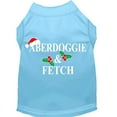 thumbnail image 4 of Christmas Screenprinted Dog Shirt, "Aberdoggie  Fetch", 4 of 10