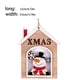 thumbnail image 4 of Ounissouiy Colgante de de Navidad, adornos colgantes huecos coloridos, placa para puerta, artesanías DIY, percha de alce para muñeco de nieve de Kits de decoración para fiestas Muñeco de nieve, 4 of 6
