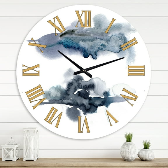 Designart 1 in Quartz Modern/Contemporary Wall Clock