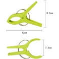 thumbnail image 4 of 16 Pieces Large Clothespins, Towel Clips, Beach Towel Clips, Large Clip, Beach Towel Clips, Towels, Towel Clips, Windproof Clips On Beach And Sun Loungers For Laundry, Beach Towel, 4 of 9