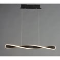 thumbnail image 2 of E24155-BK ET2 Lighting Pirouette - 40 Inch 32W 1 LED Pendant, 2 of 5