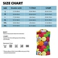 thumbnail image 6 of Bixox Men's Brightly Colored Cupcakes Printed Shirt Sleeveless Fitness Tank Top-Large, 6 of 7