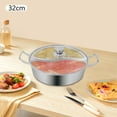 thumbnail image 6 of Double-flavor Hot Pot Hot Pot with Divider Hot Pot with Clear Lid, 6 of 19