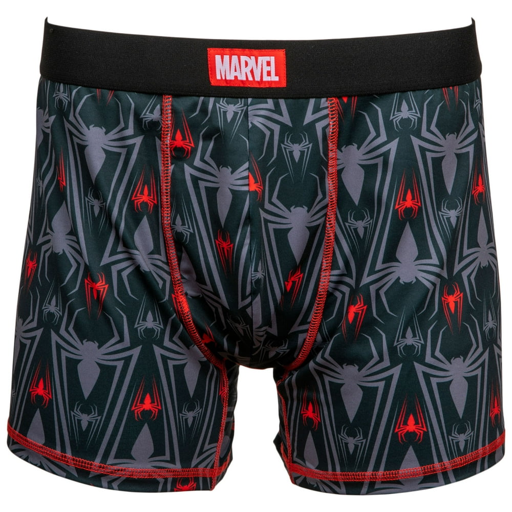 Spider-Man - Spider-Man Symbols Men's Underwear Boxer Briefs-Small (28