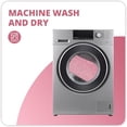 thumbnail image 3 of Bathroom Rug,Rubber Bath Mats for Bathroom,No Slip Bath Rugs,Machine Washable,Low Pile,Absorbent Pink,16" x 24", 3 of 6