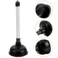 Axio Dormitory Bathroom Plunger Cleaning Toilet Plunger Multiuse Sink