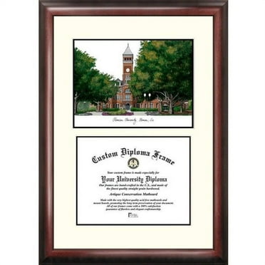Clemson University 8.5" x 11" Scholar Diploma Frame