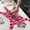 Dark Pink, variant on Blue Fish Koi Bathroom Rug, Cartoon Pattern Non Slip Bath Mat, Absorbent Shower Rug Floor Mat for Bathroom Bathtub Decor, Washable
