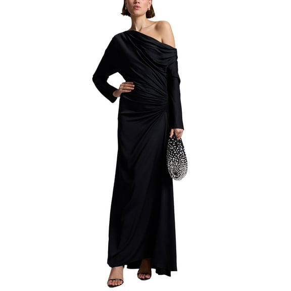 A.L.C. womens  Piper Gown, 00, Black