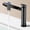 Black, variant on Bathroom Faucet, 1080° Swivel, Height Adjustable, Single Handle Sink Tap with Temperature Display