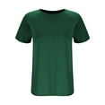 thumbnail image 5 of Aloohaidyvio Casual Summer Short Sleeve Soft Loose T Shirt Basic Tees Tops for Women, 5 of 7