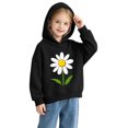 thumbnail image 5 of Cute Hoodies for Toddlers Girls Daisy Flower Print Pullover Sweatshirts Cool Casual Fall Winter Play Top Size 1-10, 5 of 7