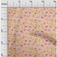 thumbnail image 1 of oneOone Silk Tabby Fabric Mushroom|Leaves & Floral Clip Art Print Fabric by Yard 42 Inch Wide, 1 of 4