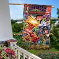 thumbnail image 5 of Los Niños de la Basura-bandera de jardín temática. Regalo perfecto para fans, amigos y familiares, ideal para actividades al aire libre y decoración de fiestas.28CM*45CM, 5 of 5