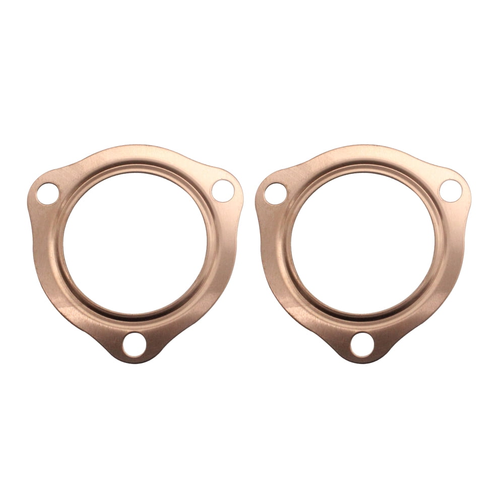 Copper Header Exhaust Collector Gaskets 2 1/2" Reusable for SBC BBC 302