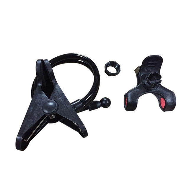 Matsuzay Soporte para teléfono de 360 grados, Flexible, ajustable, ligero, flexible, para teléfono, cama perezosa, soporte de montaje en Videojuegos y accesorios Negro