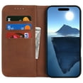 thumbnail image 3 of Case for Samsung A23 4G Premium PU Leather Folio Cover TPU Bumper with Card Holder Kickstand Hidden Magnetic Adsorption Shockproof Durable Protective Wallet Case, 3 of 6