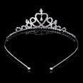 thumbnail image 4 of EIMELI  Big Clearance! 1/2/3 Pack Creative Tiara Wedding Princess Prom Girls Kids Crystal Rhinestone Party Crown Headband, 4 of 5