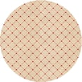 thumbnail image 1 of Ahgly Company Machine Washable Indoor Round Transitional Moccasin Beige Area Rugs, 4' Round, 1 of 7