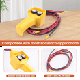 thumbnail image 5 of Car Winch Remote Control Switch Winch Remote Control Button Kit Switch Wired Winch Handle Switch, 5 of 8