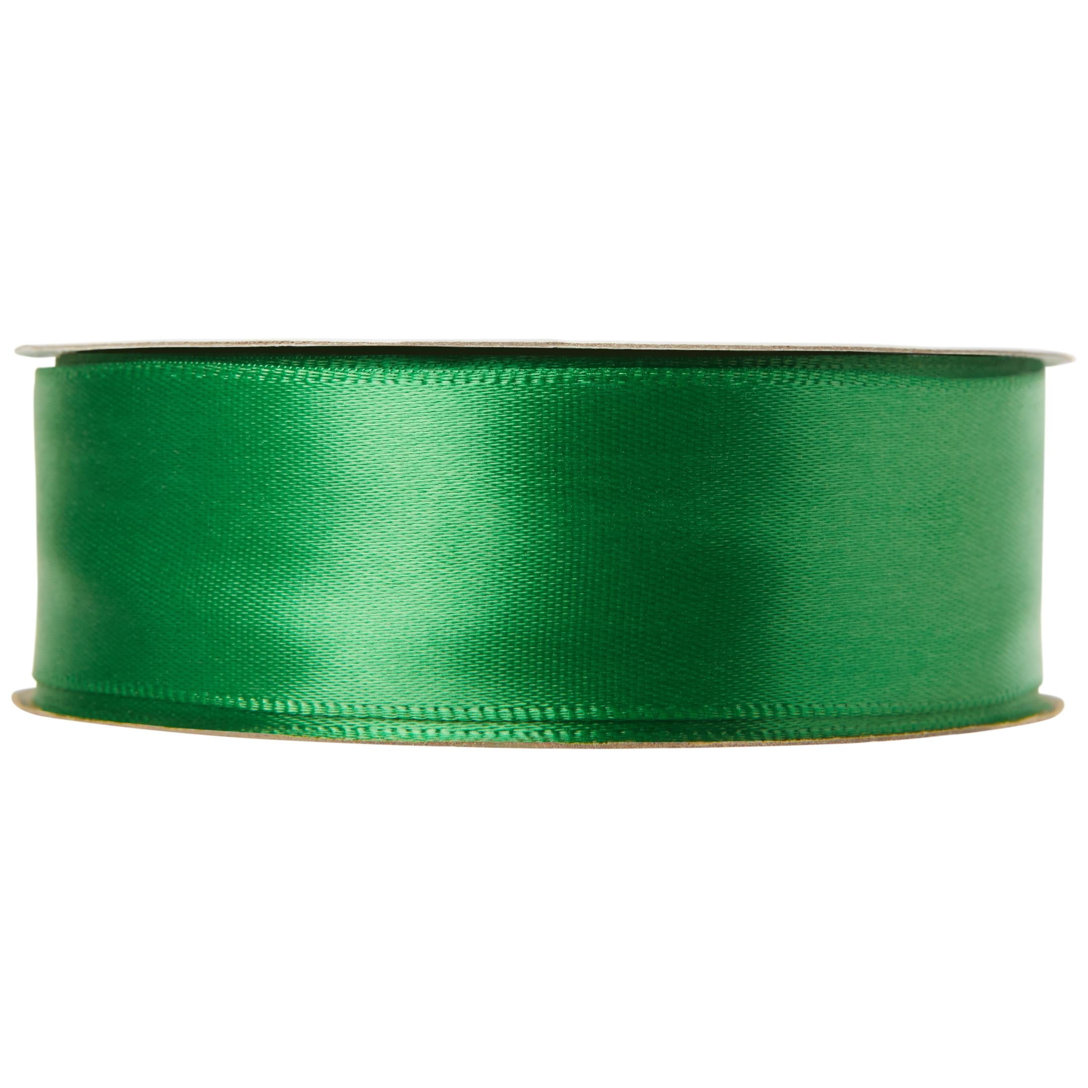 (4 pack) Offray Ribbon, Emerald Green 7/8 inch Single Face Satin Polyester Ribbon, 18 feet