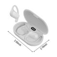 thumbnail image 3 of Rvasteizo Bluetooth Earbuds Wireless Bluetooth 5.3 Earphones IPX5 Waterproof Sports On-ear Headphones Use Remaining Power Display And Caller Number Broadcast Bluetooth Earphones, 3 of 5