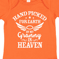 thumbnail image 4 of Inktastic Handpicked for Earth by My Granny in Heaven with Angel Wings Boys or Girls Baby Bodysuit, 4 of 5