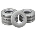 thumbnail image 1 of Unique Bargains 1-9/16'(40mm) Inner Dia. Plastic Curtain Grommets, Silver Tone, 48Pack, 1 of 5