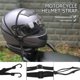 thumbnail image 2 of Vendaje para casco - Cuerda elástica para equipaje de casco de motocicleta retráctil de 60 cm - Paquete de 3 Tmvgtek paseo en bicicleta, 2 of 9