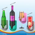thumbnail image 2 of Soporte de copa de vino, soporte de bebida, soporte de taza de silicona montada en la pared para baño/rv/camión, cerveza/vino/regalo de cumpleaños. Feliz Sencillez, 2 of 4