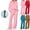 Pink, variant on HAJWOH Women’s 2 Piece Outfits Half Zip Sweatshirt & Wide Leg Pants Travel Casual Matching Sets Sweatsuits Clothing