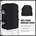 thumbnail image 2 of Bird Cage Cover(Black) Good Night Birdcage Cover Black-Out Birdcage Cover Durable Breathable Washable Material, 2 of 6