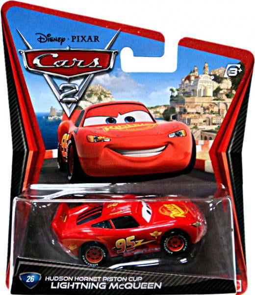 Disney/Pixar Car's Lightning McQueen ~ World Grand Prix Hudson Hornet Piston Cup 