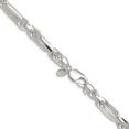 thumbnail image 3 of Sterling Silver 8mm D/C Figarope Chain, 3 of 4