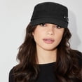 thumbnail image 3 of Army Cadet Cap for Men Women Military Flat Top Cap Unisex Basic Baseball Cap, 3 of 7