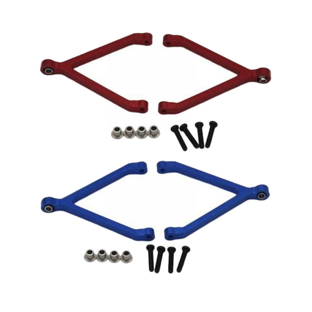 4Pcs Rod Set Stable Durable for Fcx24 RC Vehicle Replacement Red Blue Macarena Barras de dominadas