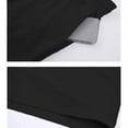 thumbnail image 7 of Besolor Mens Workout Shorts Summer Lightweight Quick Dry Athletic Running Casual Drawstring Elastic Waist Beach Shorts with Pocket(XX-Large,Black), 7 of 7