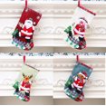 thumbnail image 2 of Calcetines pequeños de alta calidad para regalo de dulces, Mini rojo, adorno interior para árbol de Navidad, venta al por mayor, novedad de 2022, 2 of 4