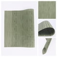 thumbnail image 2 of REGALWOVEN Placemats Set of 6 Placemats for Kitchen Dining Table Decor Washable Table Placemats Wipeable Table Mat Green 18*12Inch, 2 of 7